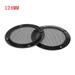 2PCS Protective Speaker Cover Steel Mesh Grille Grills Decorative Circle DIY Accessories Black