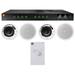 JBL CSMA280 Commercial Amplifier+4) 6.5 White Ceiling Speakers+Wall Controller