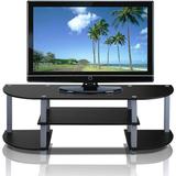 Latitude Run® Turn-S-Tube Wide TV Entertainment Center, Black/Grey in Gray/Black | Wayfair 8C30FC1435954A1F8D7E1CA80C6F2373