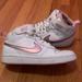 Nike Shoes | Nike Pink And White Kid Court Borough | Color: Pink/White | Size: 6.5b