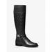 Michael Kors Shoes | Michael Kors Outlet Kincaid Embossed Riding Boot 10 Black New | Color: Black | Size: 10