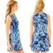 Lilly Pulitzer Dresses | Lilly Pulitzer Mila Shift Dress - Crash The Bash | Color: Blue/Green | Size: 6