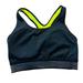 Nike Intimates & Sleepwear | Black Neon Nike Swoosh Racerback Training Sports Bra Medium | Color: Black | Size: M