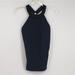 Lululemon Athletica Tops | Lululemon Womens 6 Black & Gray/Blue Workout Tank Top | Color: Black/Gray | Size: 6