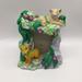 Disney Accents | Disney 3d Resin Sculptured Rare 1995 Lion King Simba & Nala Picture Frame Rare | Color: Cream/Green | Size: Os