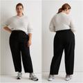 Madewell Pants & Jumpsuits | Madewell Trousers The Plus Fairbanks Pant Dress Pants Black 14w Nwt New | Color: Black | Size: 14w