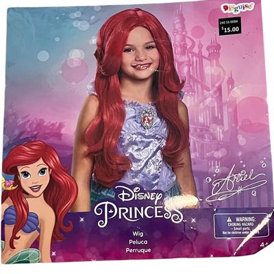 Disney Accessories | Disney Princess Ariel Costume Wig Red New | Color: Red | Size: Os