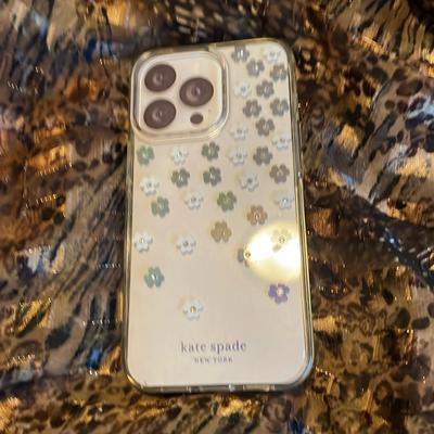 Kate Spade Cell Phones & Accessories | Kate Spade Iphone Cover. Cute Flower Design! | Color: Silver | Size: Os