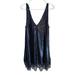 Free People Dresses | Intimately Free People Navy Blue Sequin Lace Mini Slip Dress Size Xs $128 | Color: Blue | Size: Xs