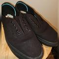 Vans Shoes | Black Vans Comfy Cush Low Cab Sneakers Mens Size 11 Missing Laces | Color: Black | Size: 11