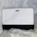 Kate Spade Bags | Kate Spade Saffiano Leather Laptop Case Padded Interior Color Block Designed Euc | Color: Black/White | Size: W13”X L10”