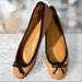 J. Crew Shoes | J Crew Cocoa Leather Ballet Flats | Color: Cream | Size: 7