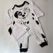 Disney Matching Sets | Disney Baby 101 Dalmatians 3/6m Patch Long Sleeve Long Bodysuit & Matching Cap | Color: Black/White | Size: 3-6mb