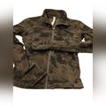 Lululemon Athletica Tops | - Lululemon Athletica Savasana Camouflage Gator Green Forme Jacket Rare | Color: Black/Green | Size: 4