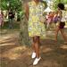 Anthropologie Dresses | Anthropologie Porridge Floral Dress/Tunic | Color: Green/Yellow | Size: S