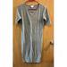 Lularoe Dresses | Lularoe Heathered Gray Solid Julia Bodycon Dress Size Small (4-6) | Color: Gray/White | Size: S