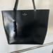 Kate Spade Bags | Kate Spade Authentic Black Leather Glitter Bow Large Tote | Color: Black | Size: Os