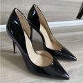 Jessica Simpson Shoes | Jessica Simpson Claudette Size 7.5 Womens Black Patent Heels Pumps | Color: Black | Size: 7.5