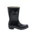 Hunter Rain Boots: Black Shoes - Women's Size 4