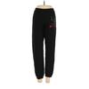 Hanes Sweatpants - High Rise: Black Activewear - Women's Size Small