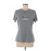 Under Armour Active T-Shirt: Gray Activewear - Women's Size Medium