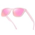 MiqiZWQ Sunglasses womens Sunglasses Women Men Fashion Driving Sun Glasses For Male-Pink Pink-A