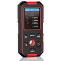 Dawafit Stud Finder with 196Ft Laser Distance Measure, 3 in 1 Electronic Wall Scanner Sensor with ±0.1° Digital Level