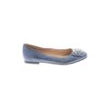 Naturalizer Flats: Blue Solid Shoes - Women's Size 7 1/2 - Round Toe