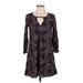 American Eagle Outfitters Casual Dress - A-Line: Purple Dresses - Women's Size Small