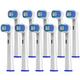 Replacement Toothbrush Heads Compatible with Oral B Braun，10 Pack (Individually Packaged) Professional Sensitive Electric Toothbrush Heads Refill Compatible with Oral B 7000/Pro 1000/9600