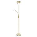 LITECRAFT Mother and Child LED Floor Lamp 2 Light - Satin Brass