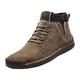 LZPCarra British Large Casual Handmade Foreign Trade Trainers Mens Mens Original Shoes, khaki, 10 UK