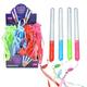 LND Gifts Neon Glow Sticks Party Pack Of 48 Flashing Light Wands- Light Up Toys for Disco Parties and Sensory Lights, Perfect Hen Party Bag Fillers and Party Bag Fillers For Kids