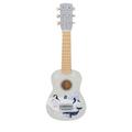 Wooden Children's Guitar for Children from 3 Years, 53 x 17 x 5 cm, 6-String Toy Guitar, Nylon Strings, Decorated with Arctic Animals, Painted Wood, Musical Instruments for Children