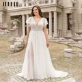 Jeheth classique grande pastrol femmes robe de mariée côté sGuitar Hcondamnd-Robes de mariée A-Line