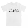 Umoric Snoopy Sleep Peanuts t-Shirt uomo donna 100% cotone Tees Shirt Plus Size top