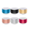 A10 Subwoofer wireless compatibile Bluetooth Mini altoparlante portatile esterno Radio Musica Sound Box Altoparlante colorato in lega di alluminio