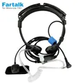 2.5mm gola microfono auricolare microfono auricolare per Motorola TLKR Talkabout T5 T6 T8 T80 T60 T6200 FR60 T5428 Radio Walkie Talkie