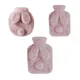 Hot Water Bottle with Soft Cover Bed Warm Kids Women Water Filling Adorable Hot Water Bag for Hand