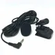 3M Car Radio External Lavalier Microphone For Bluetooth Pioneer Stereo Receiver 3.5MM Plug