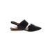 Coclico Sandals: Black Solid Shoes - Women's Size 39 - Pointed Toe