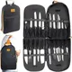21 Slots Portable Chef Knife Bag Handheld Backpack Professional Outdoor Kitchen Knives Storage Carry