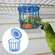 Parrot Vegetable Basket Bird Cage Hanging Basket Container Pet Bird Parrot Feeder Fruit Vegetable