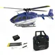 C187 Pro EC135 Scaled 4CH RC Helicopter Gyroscope Stabilization Optical Flow Positioning 2.4G Remote