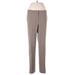 Kasper Dress Pants - High Rise: Gray Bottoms - Women's Size 8