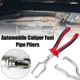 Fuel Line Pliers Gasoline Pipe Joint Fittings Caliper Tool Disconnect Car Repair Petrol Clamp