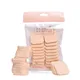 20pcs/pack Makeup Sponge Powder Puff Wet And Dry Use Facial Foundation Beauty Cosmetic Facial Face