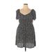 Sonoma Goods for Life Casual Dress: Black Animal Print Dresses - Women's Size 2X-Large