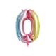 5 pièces/ensembles numéro ballon 32 pouces aluminium hélium feuille ballons pour anniversaire fête anniversaire