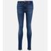 Slim Illusion Luxe High-rise Skinny Jeans